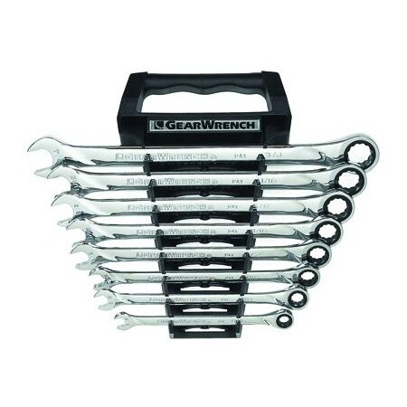 Apex Tool Group WRENCH SET COMBO RATCH 12 PT SAE XL 8 PC GWR85198